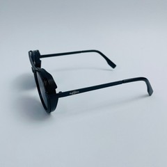 RAPICCA Double Bridge Round Polarized Sunglasses for Men Women Retro Metal Frame