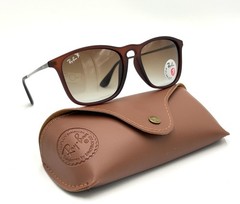 Ray-Ban 54mm Chris Brown Polarized Sunglasses Gradient Sunglasses – Brown RB4187