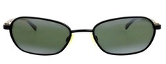 Vintage MAUI JIM Hilo MJ-133-02 54mm Black Mirror Polarized Sunglasses Japan