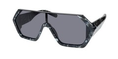 NEW PHILIPP PLEIN SPP047 PLEIN HEXAGON CAMOU SUNGLASSES 0Z21 PLASTIC GEOMETRIC