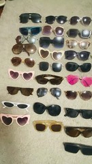 Sunglasses Mixed Lot Men’s And Woman’s 46 Pairs All Kinds Sale As Is