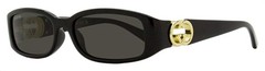 Gucci Narrow Rectangular Sunglasses GG1661S 001 Black 54mm