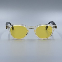 Vintage style yellow sunglasses Men yellow glasses Johnny Depp glasses UV400