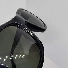 Ray Ban Sunglasses RB4194 601/9A 53MM Nylon Black Frame Polarized Green Classic