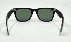 Ray-Ban RB2140 Wayfarer 956 Gloss White G-15 Sunglasses Made in Italy