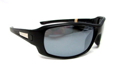 DOCKERS Black Wrap POLARIZED Sunglasses S04783LDP008 100% UV Protection