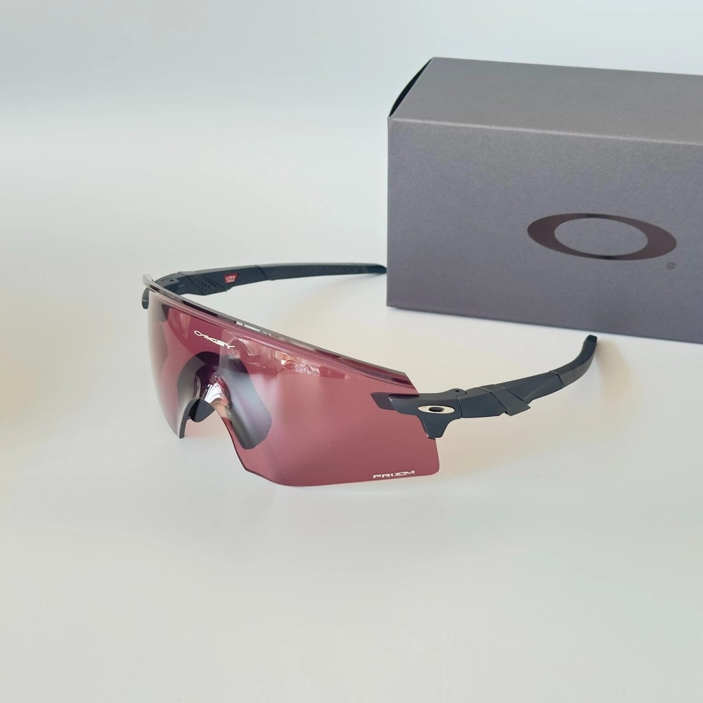 Newst Oakley OO9471 Encoder Shield Sunglasses Matte Black Prizm Dark Golf w/case