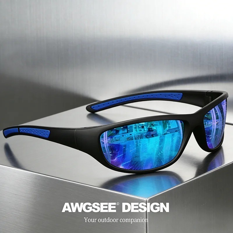 Polarized Sports Sunglasses Men Women TAC Lens Anti Glare Outdoor UV 1Pc