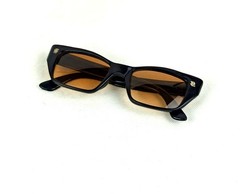 RARE SQUARE HABY SUNGLASSES VINTAGE FAMOUS MODEL EGYPTIAN DESIGN UNISEX 60s