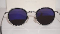 EYEVAN New Sunglasses Silver AG Black Grey 720E C.1000 46 23 140