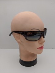 🕶️Made in Italy! Maui Jim MJ202-10 Peahi Sunglasses 65/19 120 /EUC311🕶️