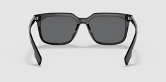 BURBERRY BE4337F 379887 Carnaby Black Dark Grey 56 mm Men’s Sunglasses