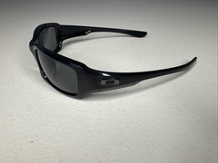 Oakley Wrap Sunglasses Black FRAMES ONLY Made in USA Size 4+1² Vintage