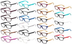 Clear Lens Glasses Spring Hinge Classic Fake Smart Design Quality UV Protected