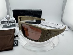 OAKLEY FUEL CELL ULTRABLEND DESERT SAGE VR28 BLACK IRIDIUM POLARIZED SUNGLASSES