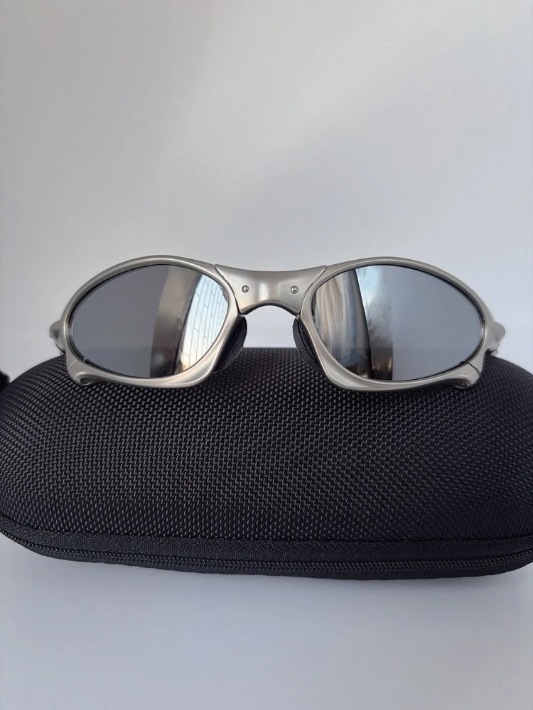 Gafas de sol Oakley Penny & Juliet polarizadas de metal marco plateado/lente pla