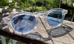 Men’s Blue Polarized Sunglasses Johnny Depp Blue Sunglasses New Crystal Glasses