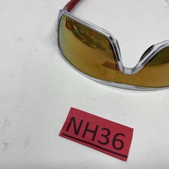 Oakley Turbine Rotor 9307 Clear Red W/ Orange Mirror Lens NH36