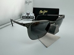 MAUI JIM STILLWATER MJ 706-17C PEWTER NEUTRAL GREY POLARIZED FOLDING SUNGLASSES