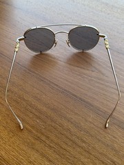 Chrome Hearts Oralgami RGP Gold Aviator Sunglasses Authenthic w/ case/cloth JP
