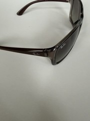 Ray Ban RB4331 Square Sunglasses FRAMES 6479/11 Transparent Grey Made In Italy