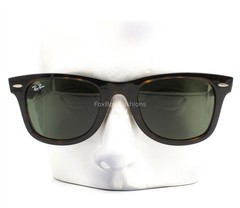Ray-Ban Wayfarer Ease Unisex Sunglasses RB4340 710 Brown Havana Glass 50mm wcase