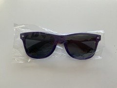NEW in plastic FedEx Purple Sunglasses Classic Style Tinted Logo Vintage Retro