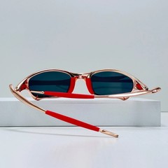 Oakley Juliet X-Metal Rose Gold Ruby Iridium Sunglasses Vintage Rare