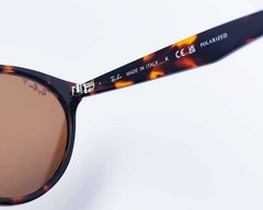 Ray-Ban RB2180 Polished Light Havana Frame Polarized Brown Lenses 49mm Unisex