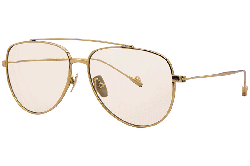 Philippe-V N15.1 04213101V Sunglasses Gold/Photochromic Jelly Yellow 61mm
