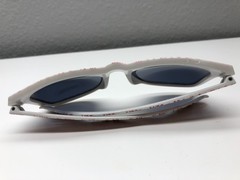 Coca-Cola Sunglasses Unisex Adults White Red All Over Logo UV400 Protection