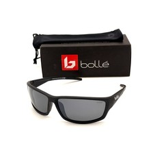 BOLLE CERBER Matte Black / Gray TNS Polarized 68mm Sunglasses