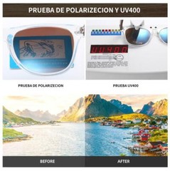 Wood Polarized Square Sunglasses Men Women Wooden Temple Retro Fashion Glasses