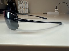 Maui Jim 407-02 Ho’okipa Gloss Black Frame / Grey Polarized Lenses Hookipa #244