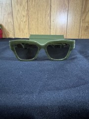 Longchamp Sunglasses Sage Rectangular LO745S 305 53-17-140 New With Case/Cloth