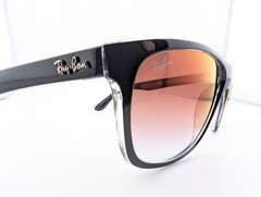 *New* Ray-Ban Sunglasses, RB 4181 6039/V0 2N Black, 57-16-145, Plastic, Italy