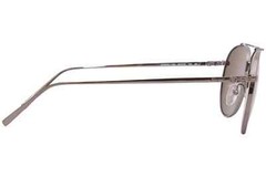 Salvatore Ferragamo SF201S 035 Sunglasses Men’s Shiny Gunmetal/Brown Lenses 60mm
