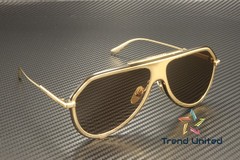DOLCE N GABBANA DG2309 02 73 Gold Dark Brown 43 mm Men’s Sunglasses