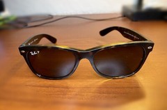 Ray-Ban RB213290258 Wayfarer 55mm Polarized Sunglasses (Rayban’s Made in Italy)