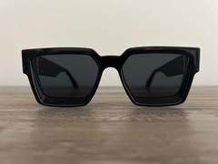 Louis Vuitton 1.1 Millionaires Sunglasses Black Gold Z1165W Authentic