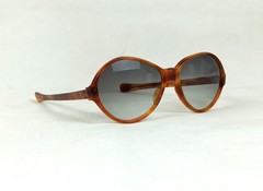RARE OWL-EYE AMAZING SUNGLASSES VINTAGE FAMOUS FRENCH DESIGN MIDCENTURY 1960s