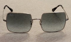 Ray-Ban RB1971 SQUARE SILVER EVOLVE CHANEGABLE Gradient Lens Sunglasses 9149/AD