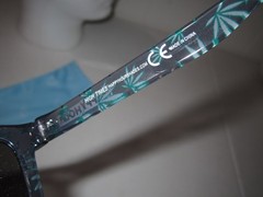 Happy Hour Green Transparent Sunglasses “High Times” Edition Skate HARD FIND!