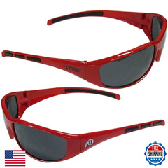 Utah Utes Wrap Sunglasses – UV Protection, Flex Hinges, Team Logo