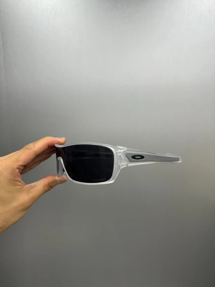 Oakley Turbine Rotor OO9307 PRIZM Men’s Sunglass Clear Frames/Black Lenses