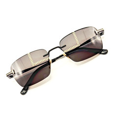 Tom Ford Sunglasses JAKE-02 TF1354 01A Black Rimless Smoke Lens 54-18-145mm