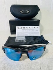 OAKLEY OO9188-58 FLAK 2.0 XL Matte Black w Prizm Deep Water POLARIZED Suns $243