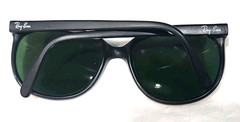 Ray Ban B&L Cats Black Nylon Oval Purple Unisex Sunglasses France