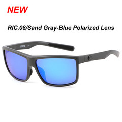 Costa Del Mar Rinconcito Sunglasses Matte Gray Frame Blue Lens 580P Polarized NE