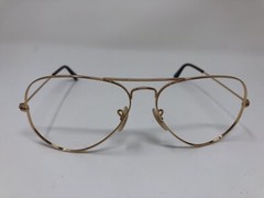 Ray Ban Sunglasses RB3025 001 Gold Large Metal Aviator 58-14-135 58mm ITALY V175